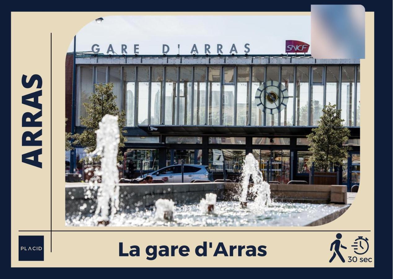 Le ScottmanHouse - Appartement privé - Centre ville - Gare - Wi-Fi Arras Exterior foto